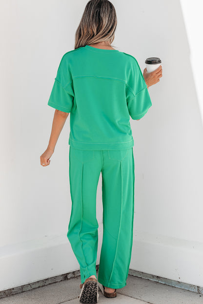 Never Late Pants Set