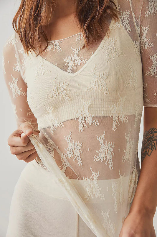 Welcome To Lace Layering Top