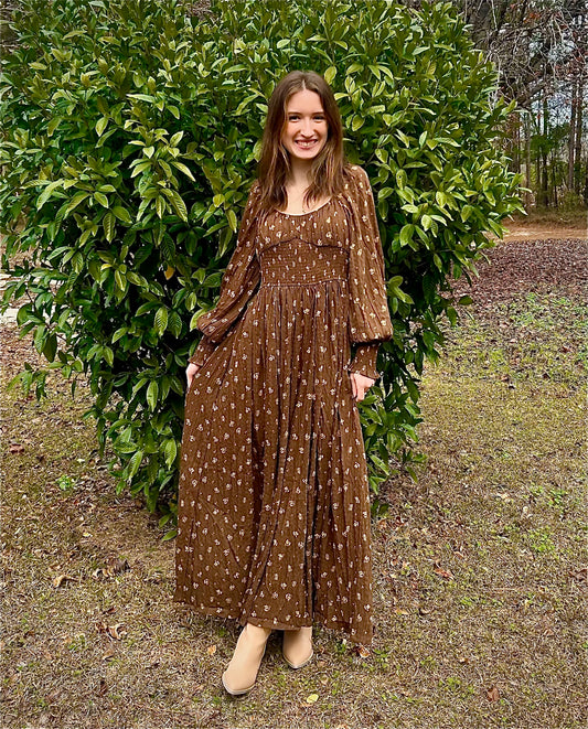 The Hannah Floral Maxi Dress