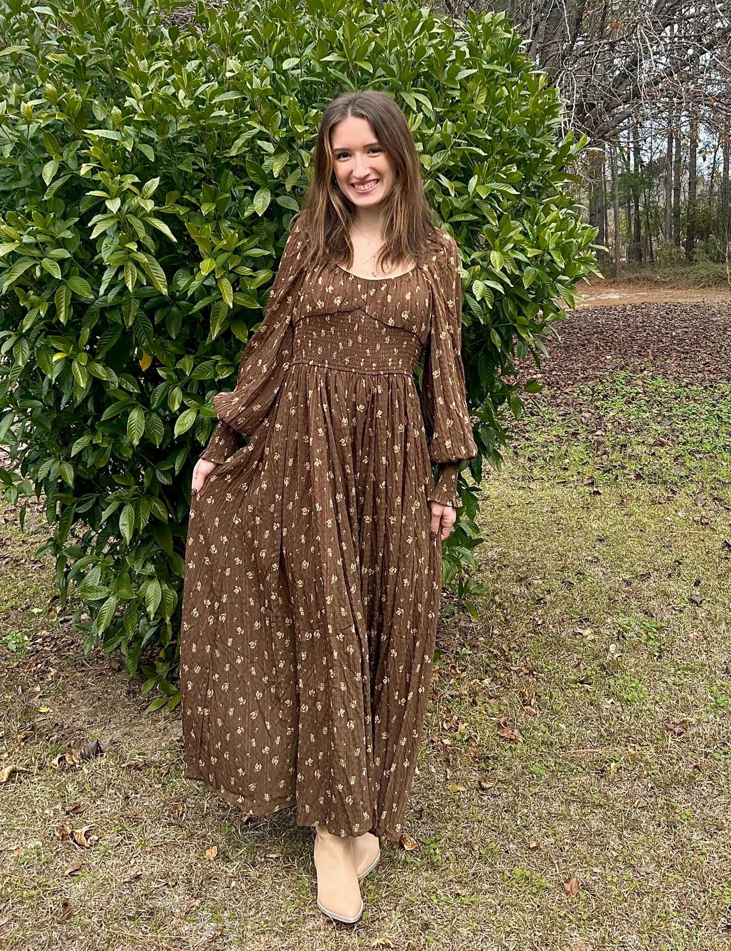 The Hannah Floral Maxi Dress