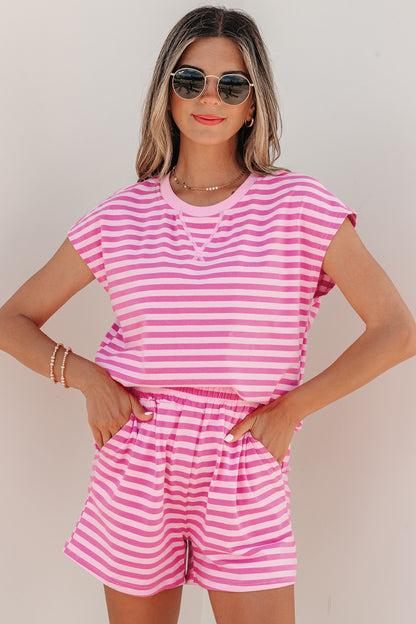 Day Off Striped Set