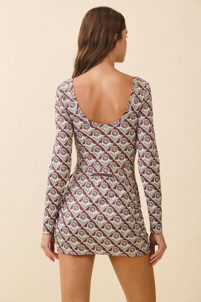 Downtown Day Front Tie Mini Dress