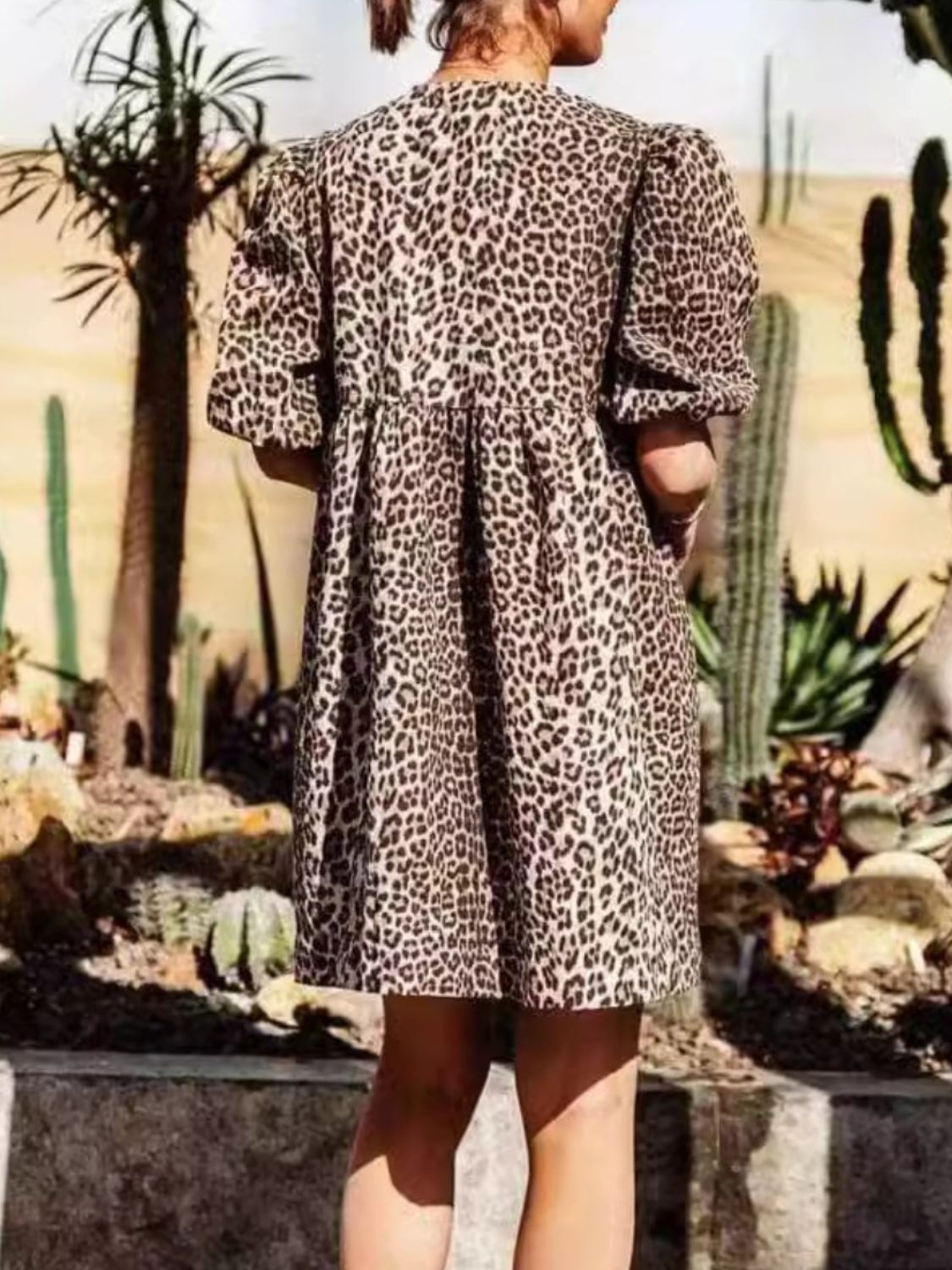 Leopard Slay Mini Dress