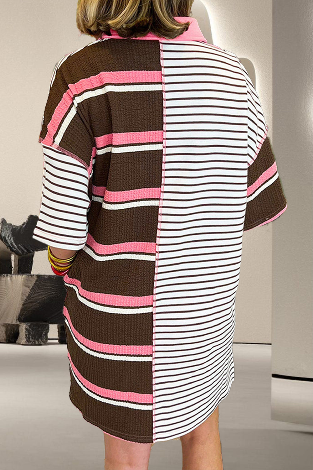 Lori Striped Tunic Dress