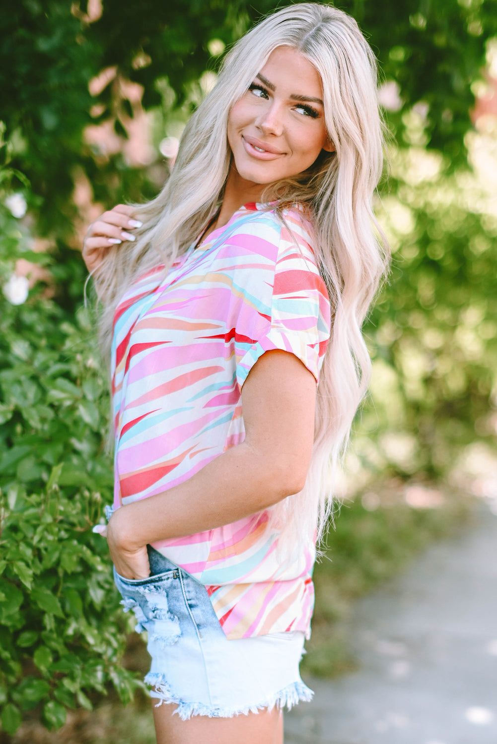 Zebra Diva Top