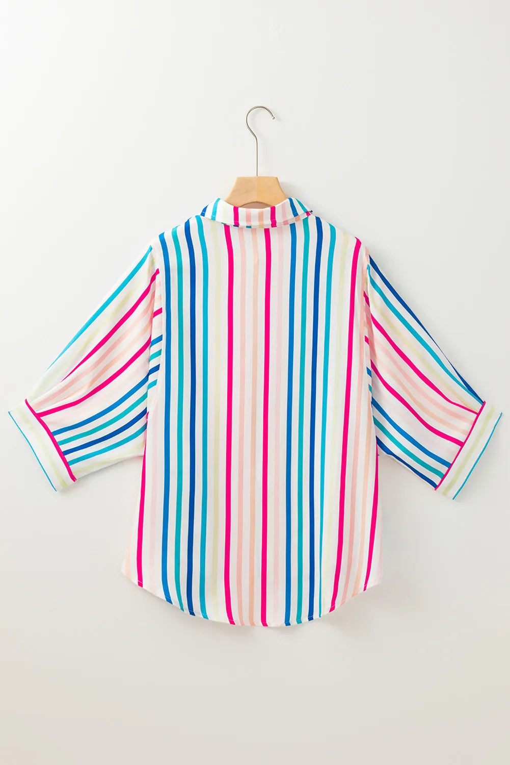 Winter Stripes 3/4 Sleeve Top