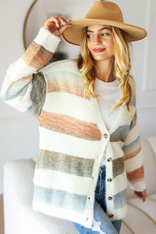 Madewell Fuzzy Sweater Cardigan