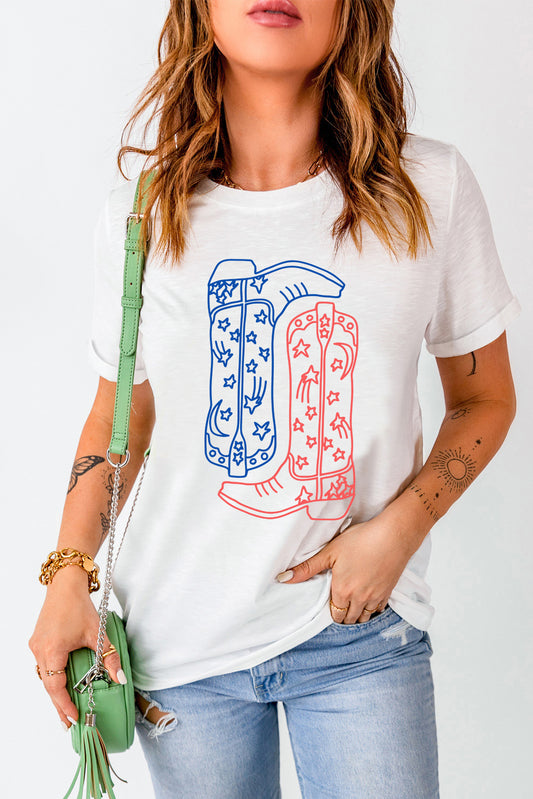 American Cowgirl  Graphic T-Shirt