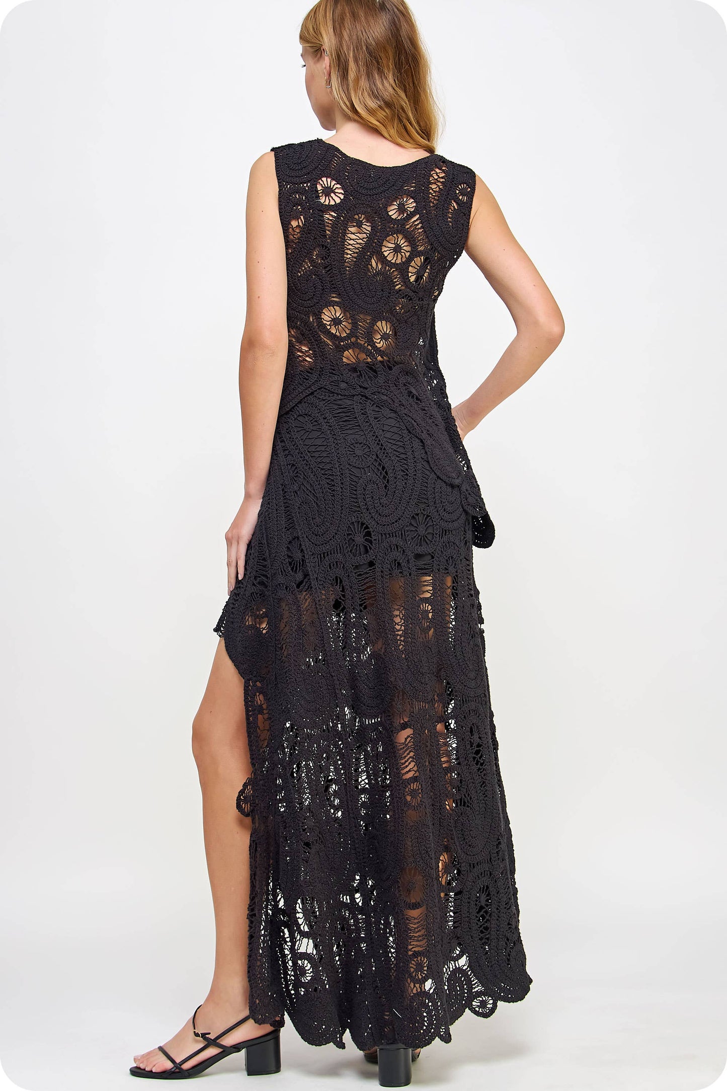 The Morgan Scalloped Crochet Set