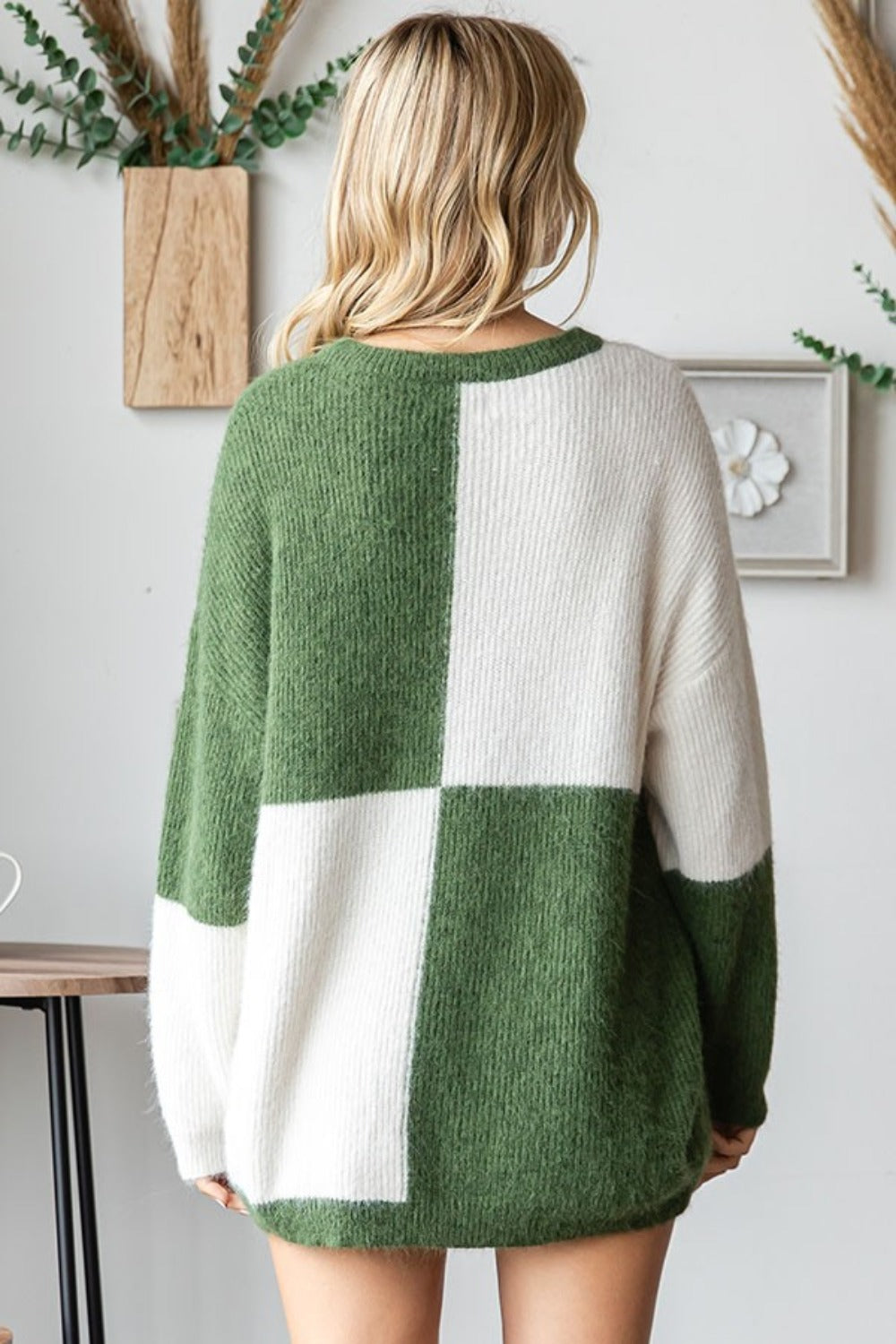 First Love Color Block Sweater