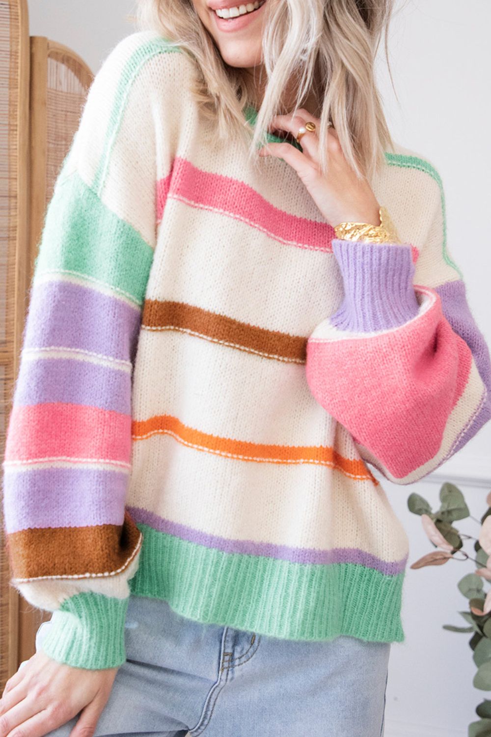 Veronica Striped Sweater