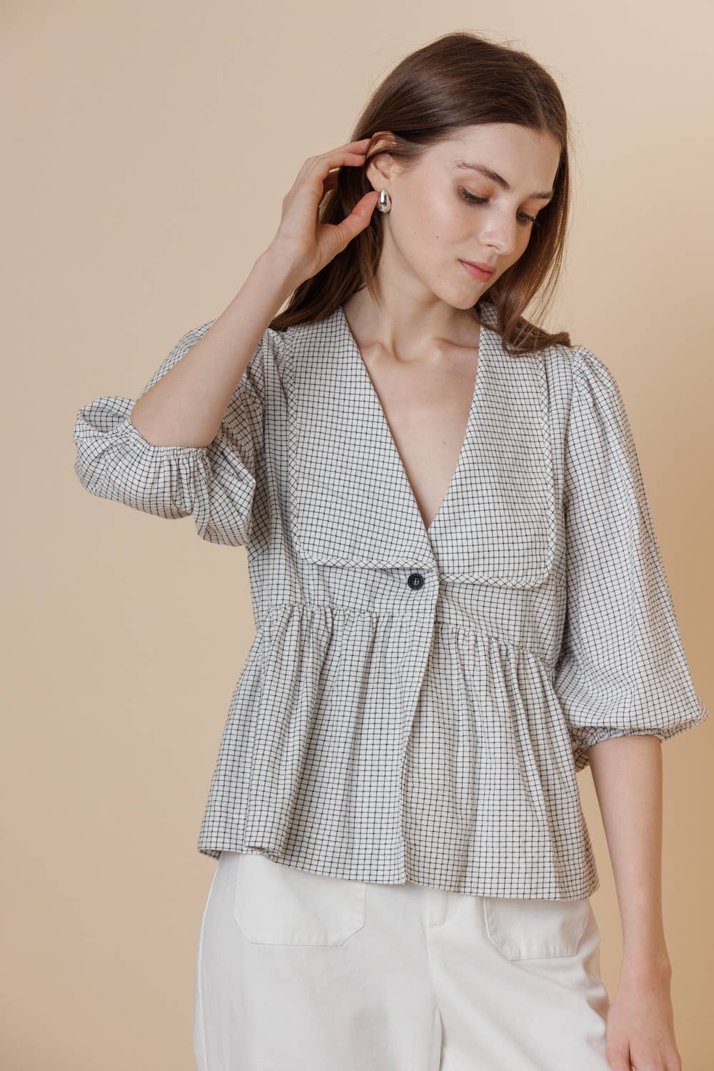 Taylor Rae Peplum Top