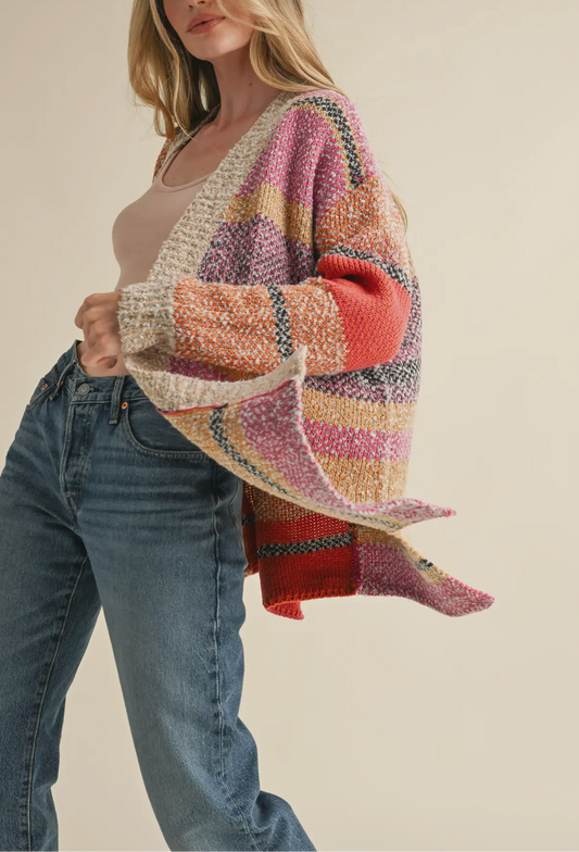 The 90s Kody Color Cardigan