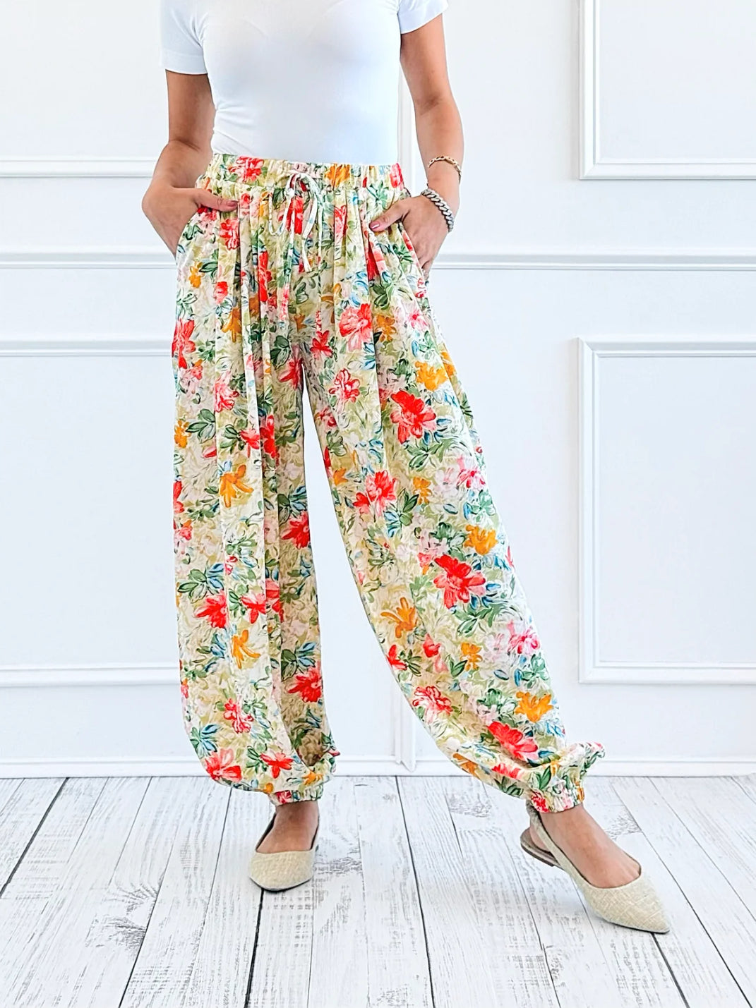 The Polly Floral Pants POL