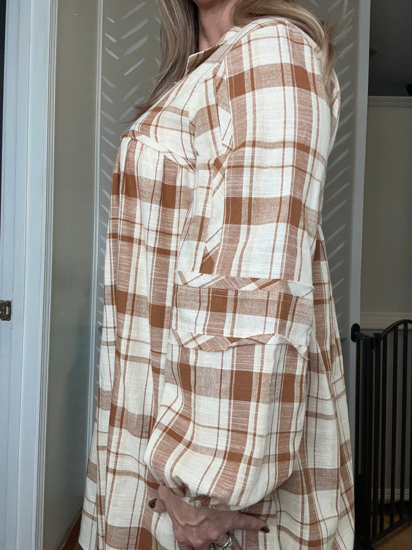 Whisky Darling Plaid Dress