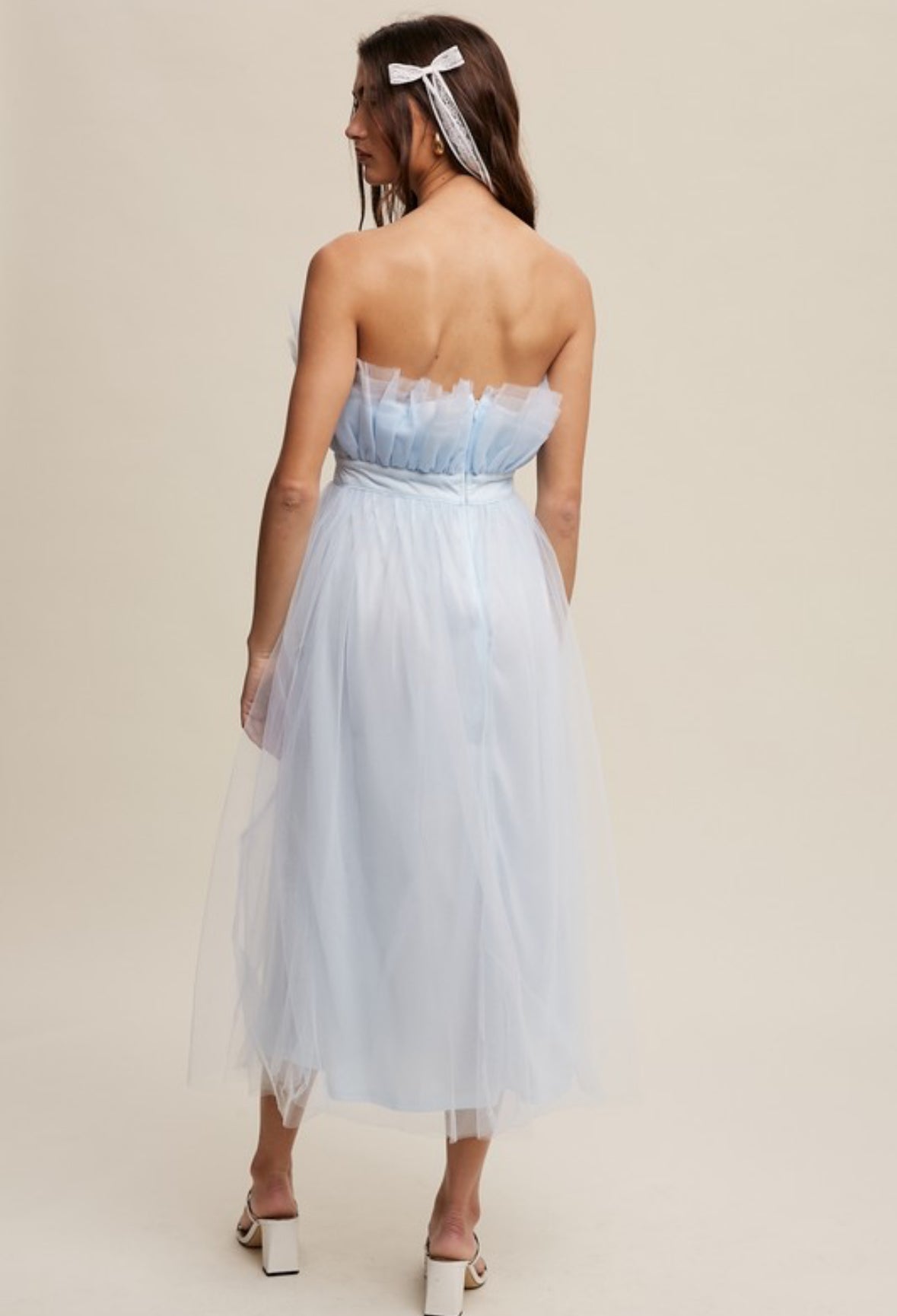 The Hannah Chiffon Midi Dress