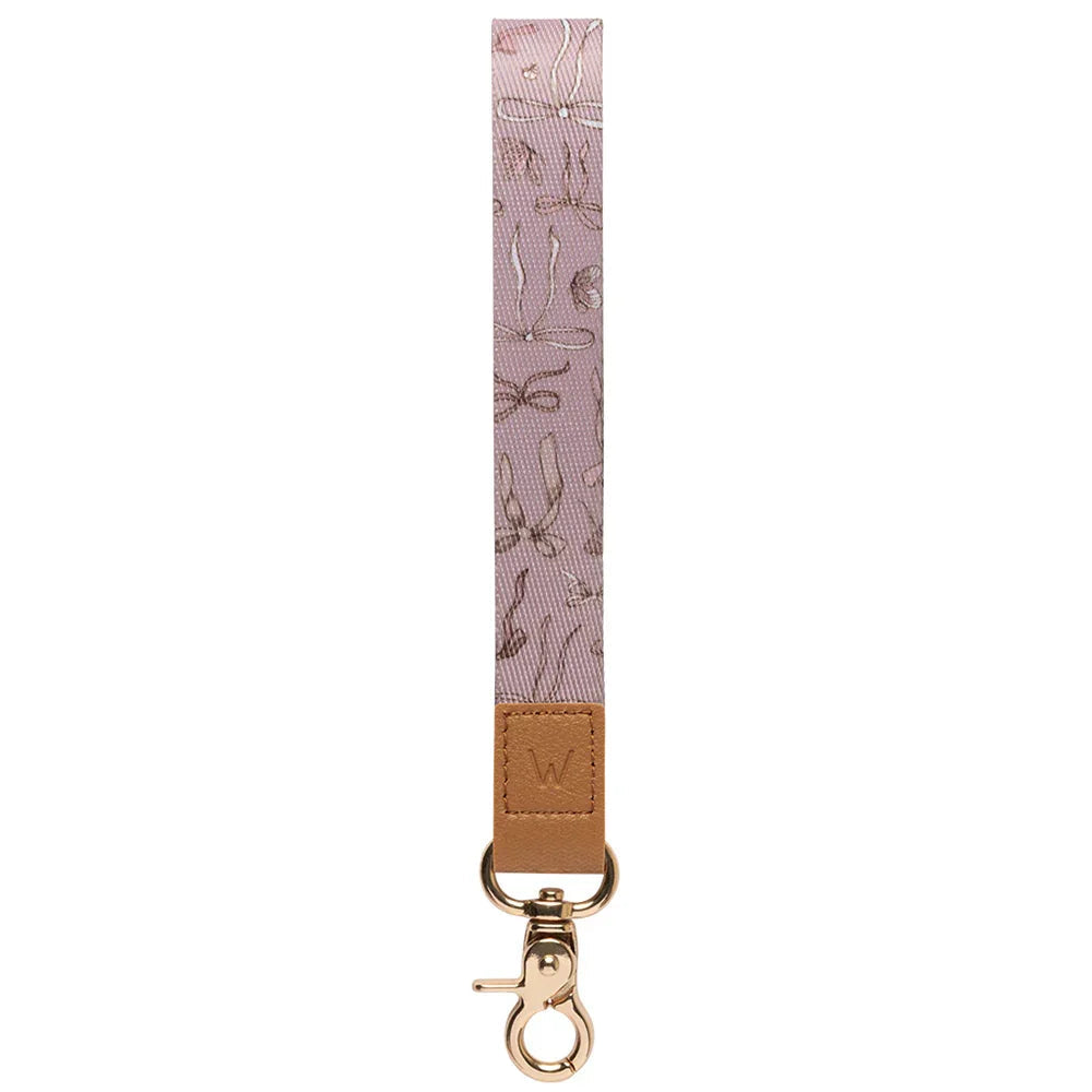 Blush and Bows Wrist Lanyard