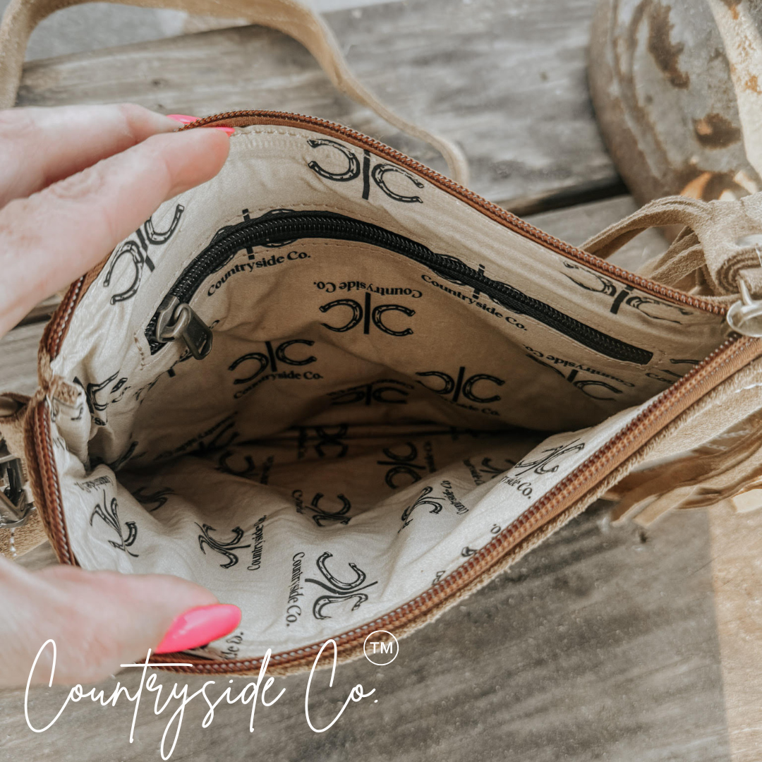 Becca Suede Leather Purse