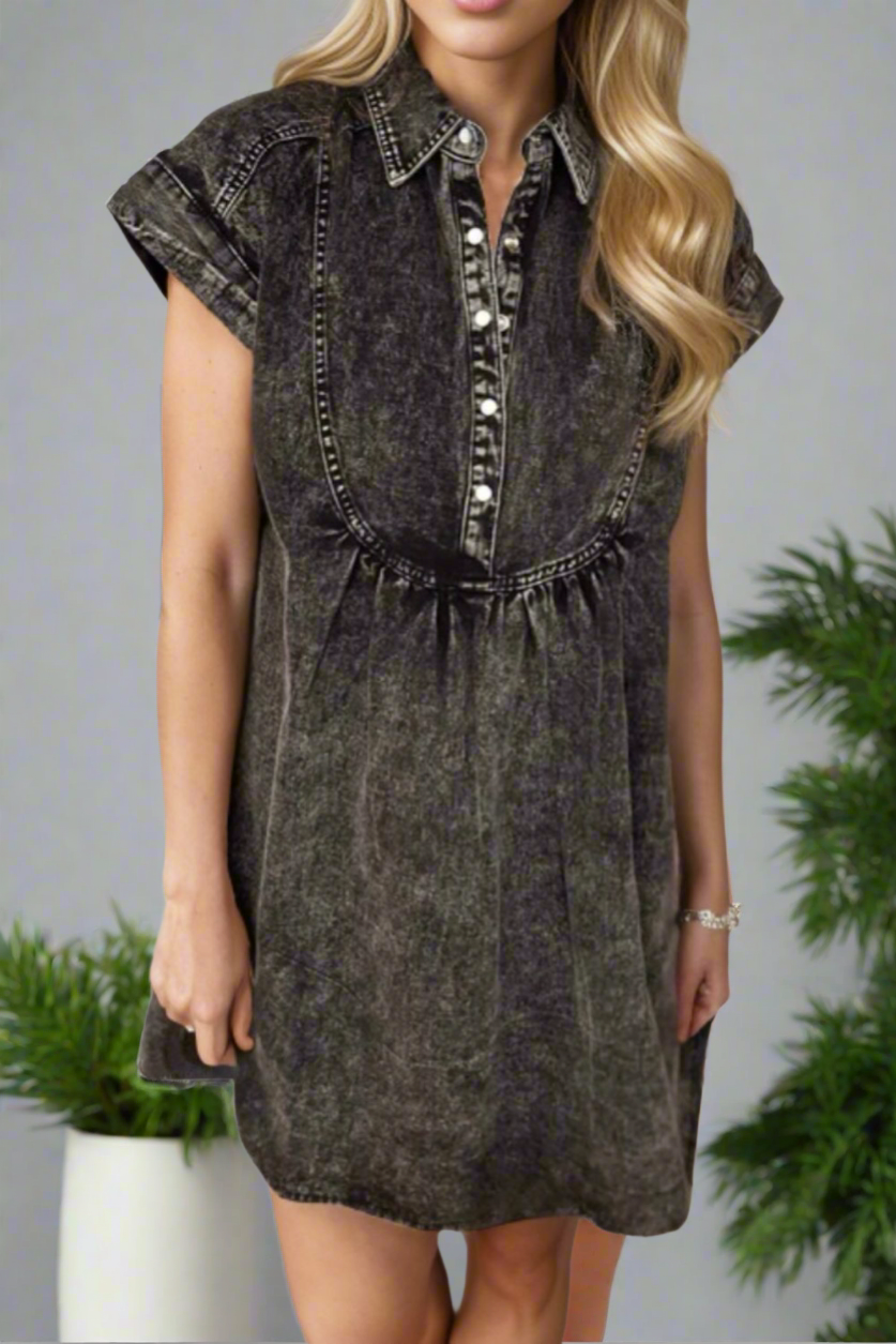 The Madeline Denim Dress