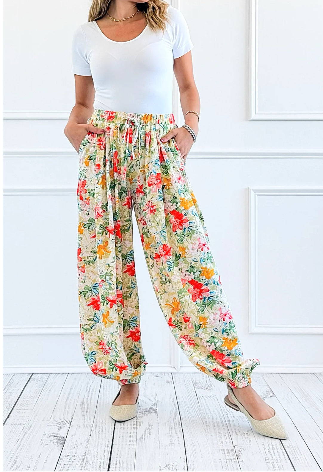 The Polly Floral Pants POL