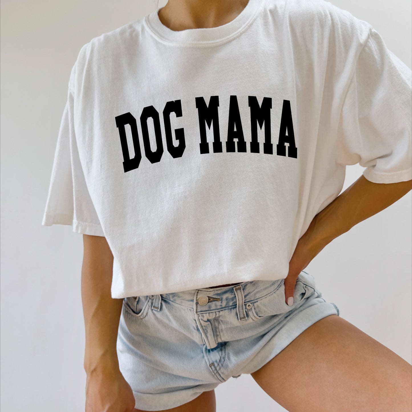Dog Mama Comfort Colors Garment Dyed T Shirt