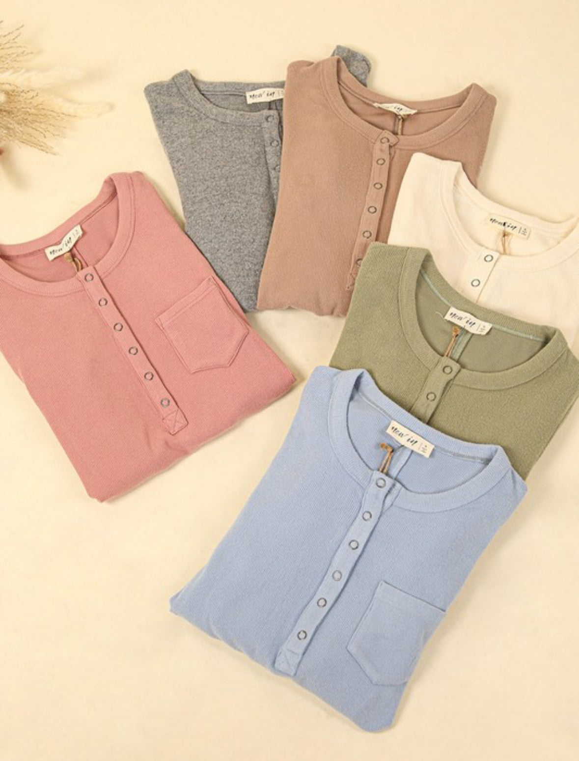 Very J Snap Button Soft Tee