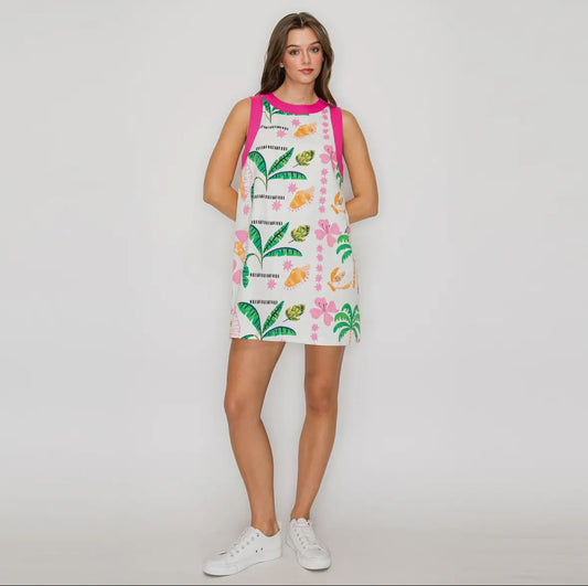 It's 5 O'clock Somewhere Mini Dress