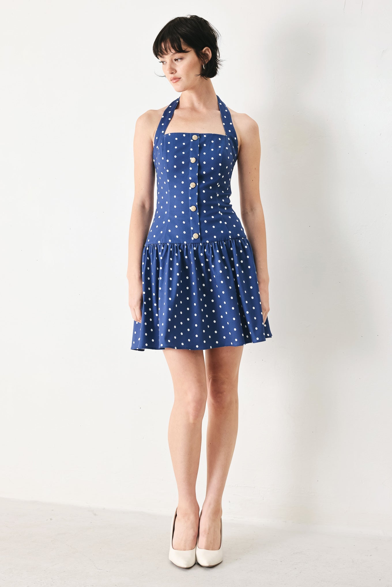 Long Pass Mini Dress