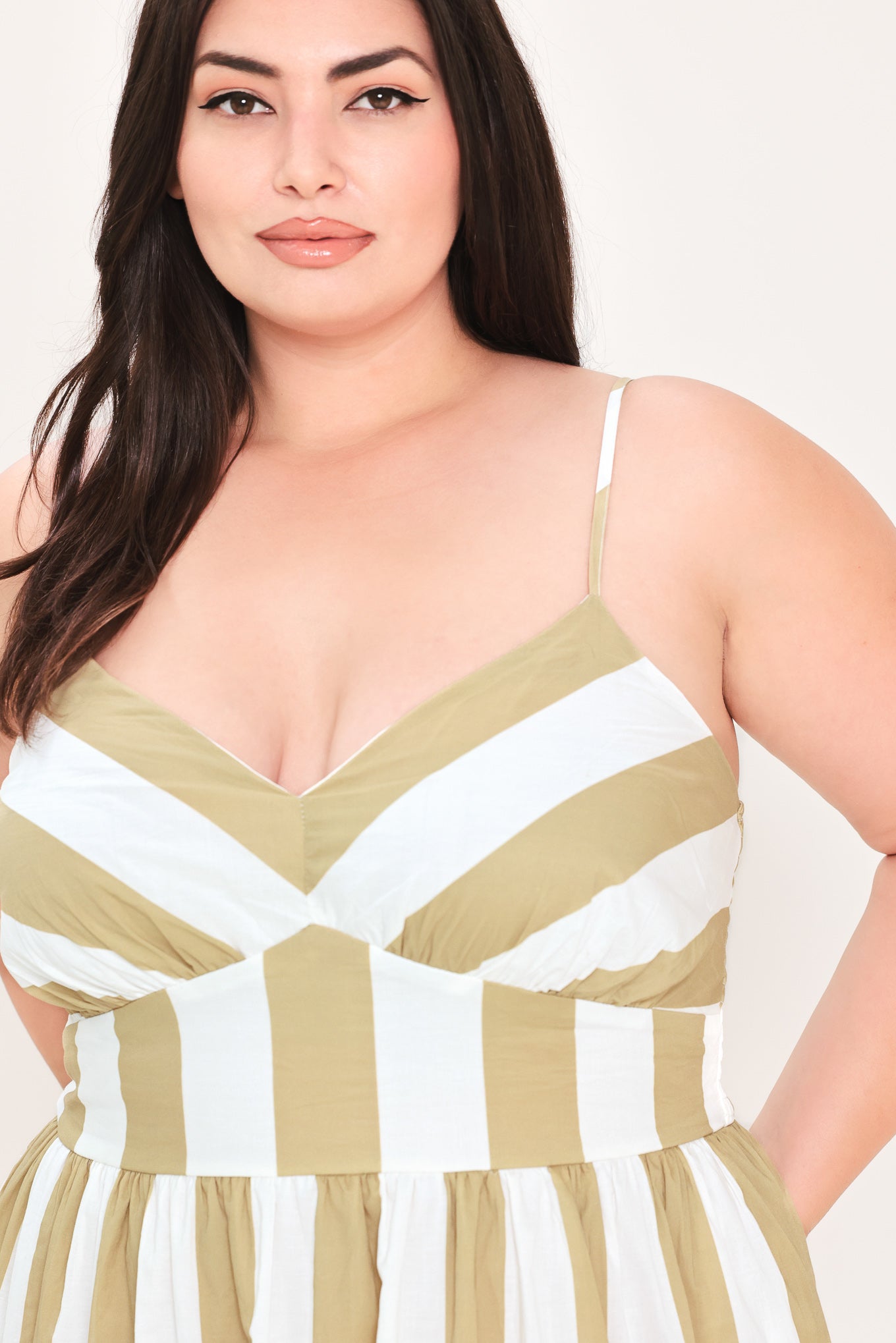 Boardwalk Queen Striped Maxi Dress