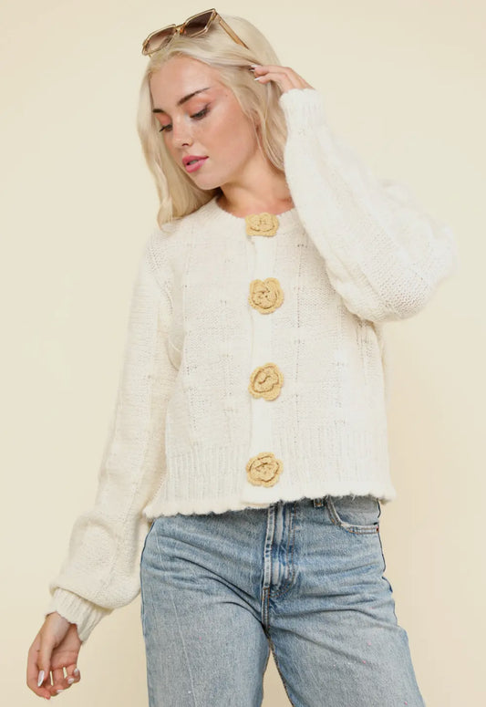 Posies Cardigan 3 Colors