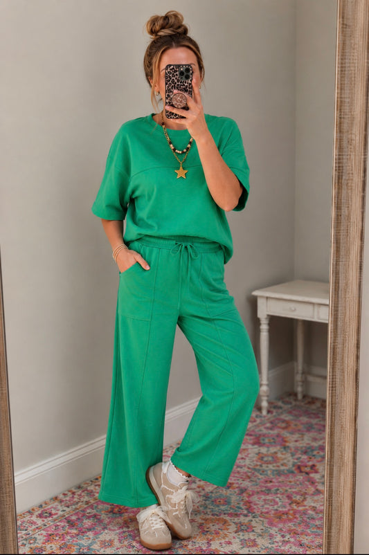 Never Late Pants Set