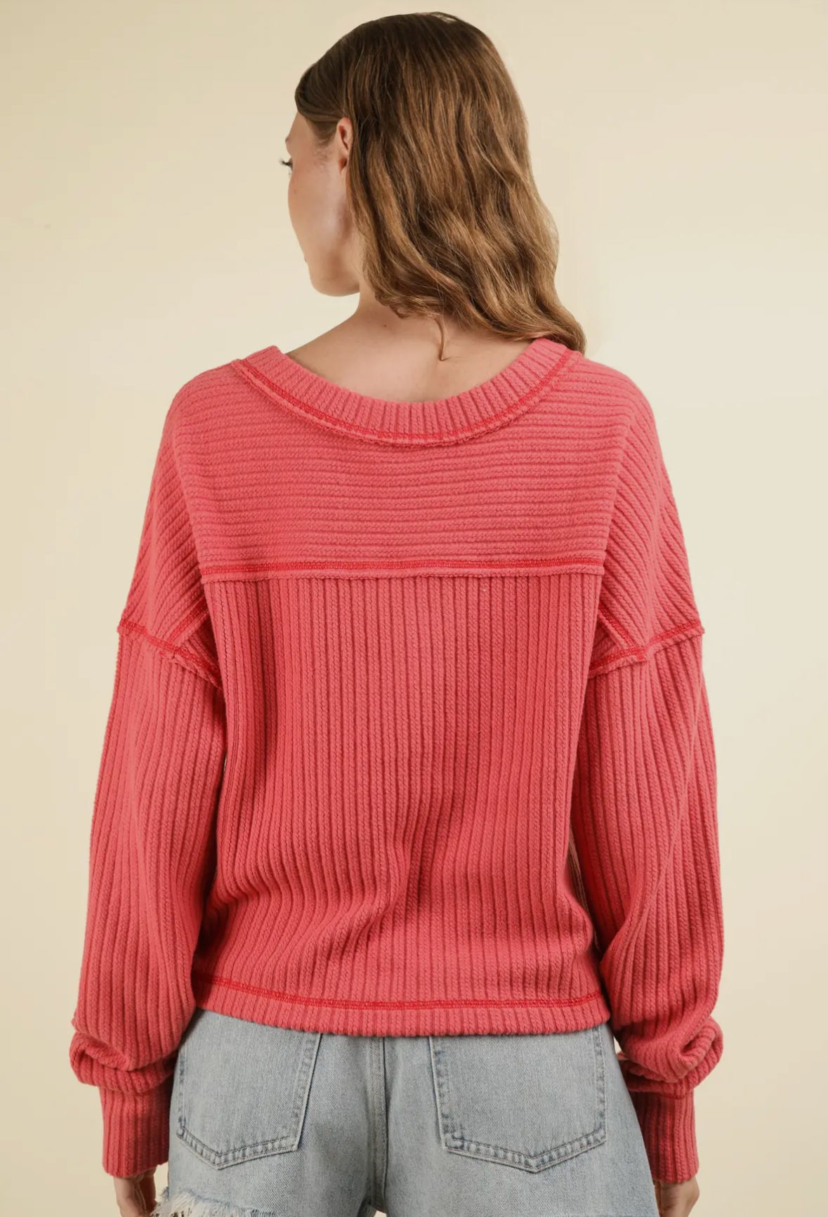 Rainey Coral Top