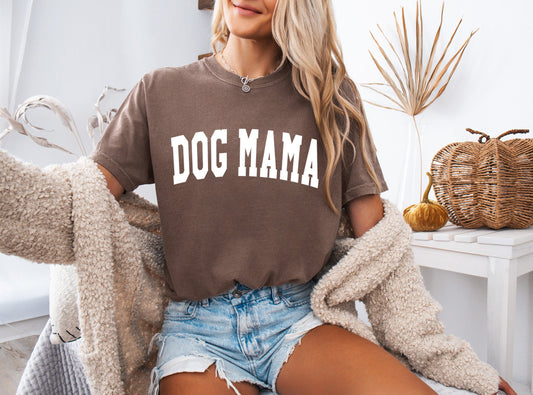 Dog Mama Comfort Colors Garment Dyed T Shirt