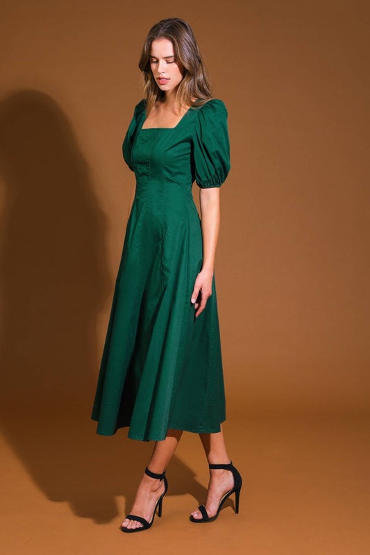 Colors Of Christmas Midi Dress