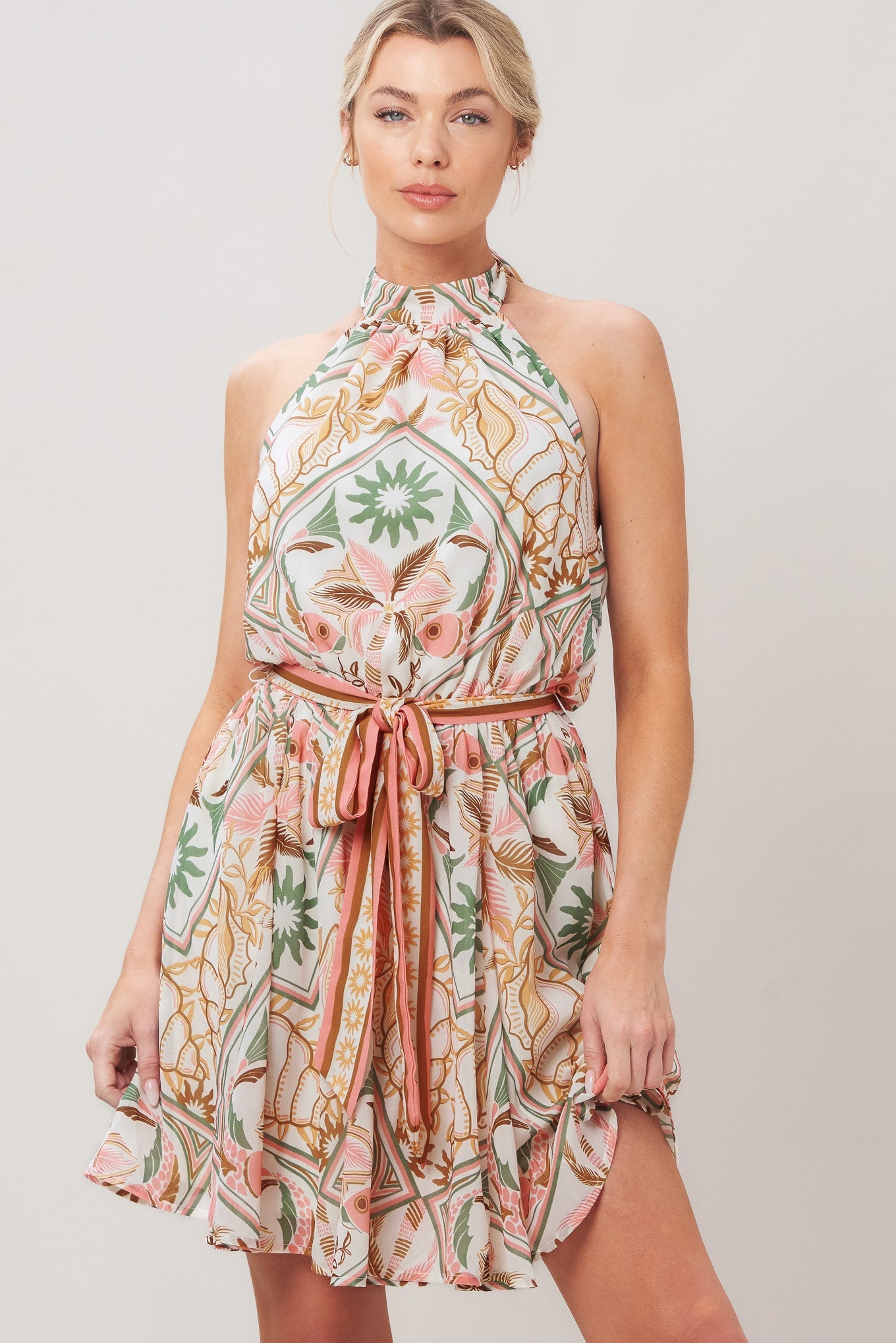 Bon Voyage Mini Dress