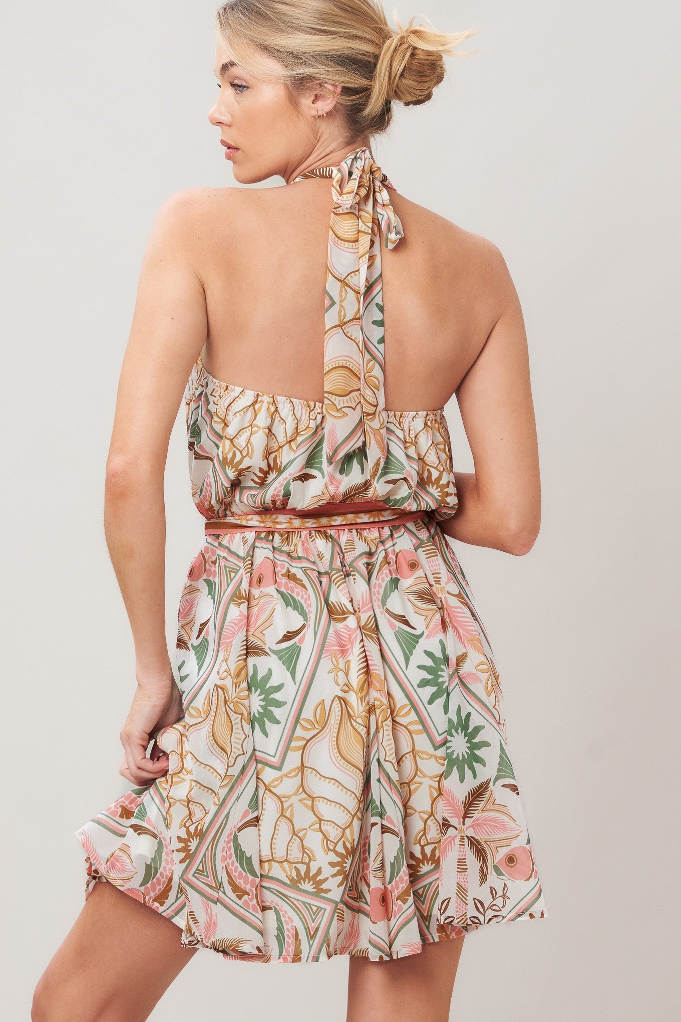Bon Voyage Mini Dress