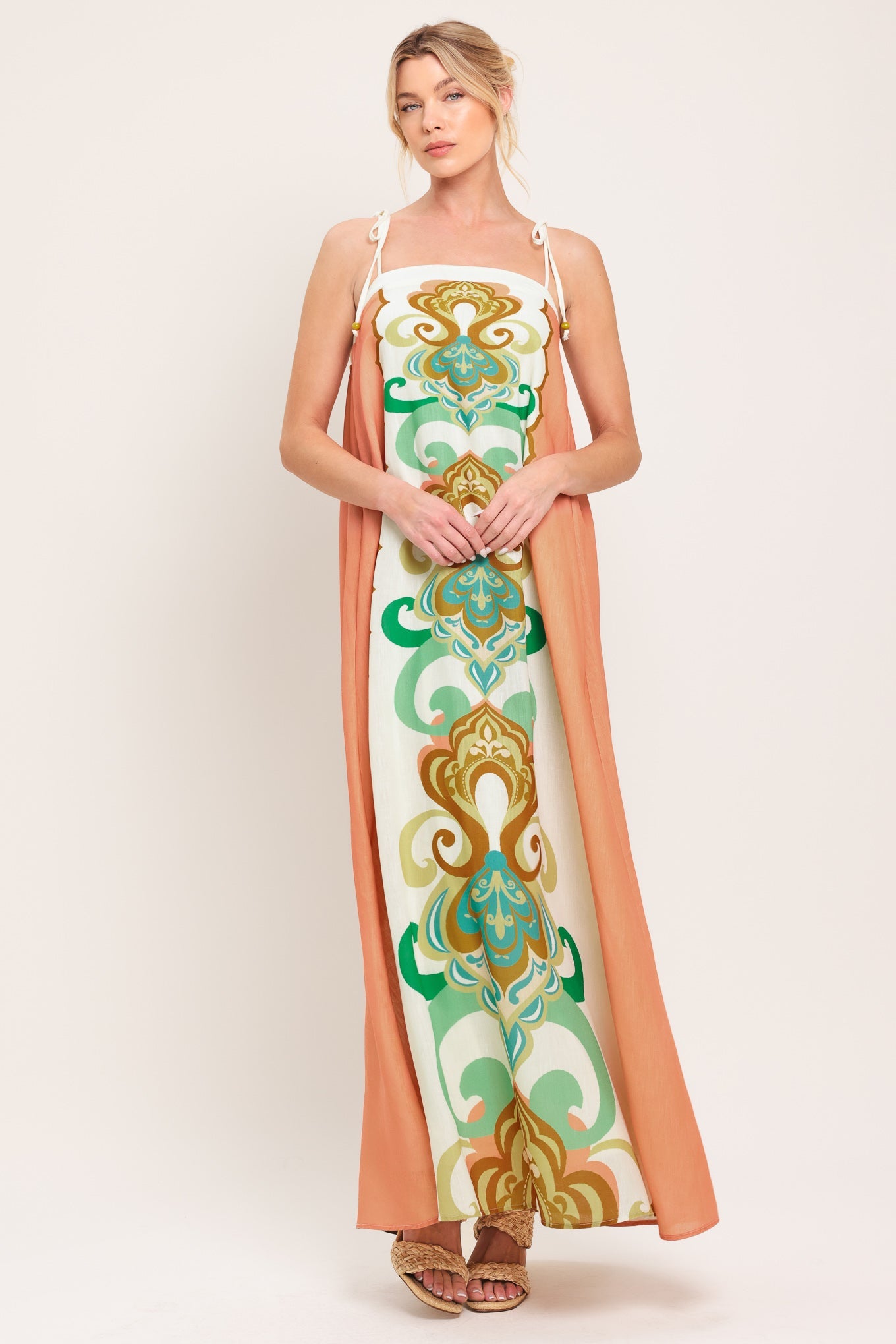 Moroccan Beach Maxi Dress
