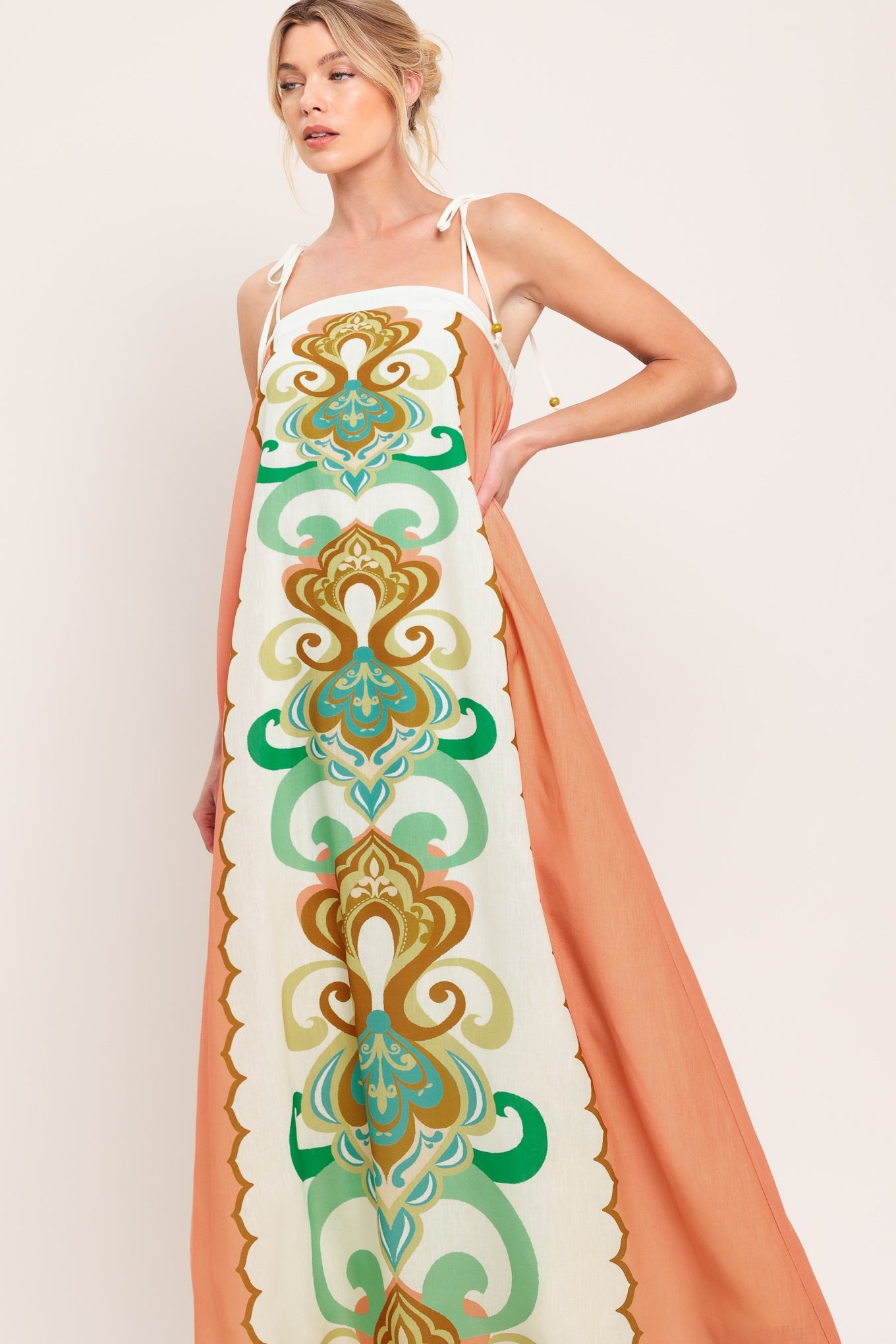 Moroccan Beach Maxi Dress