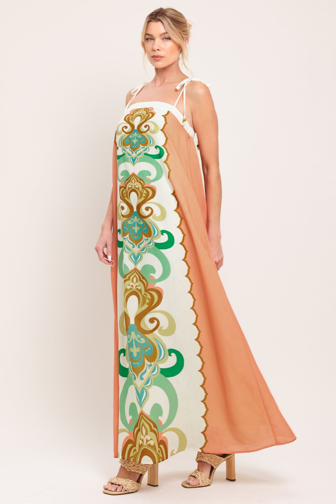 Moroccan Beach Maxi Dress