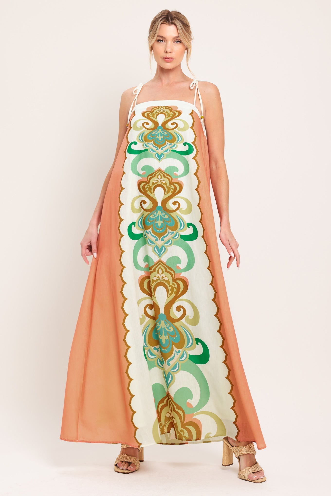 Moroccan Beach Maxi Dress