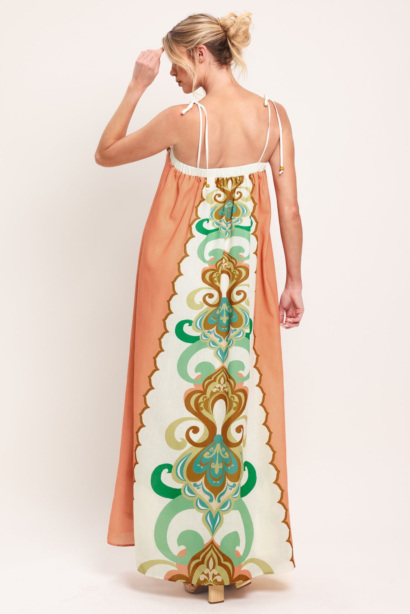 Moroccan Beach Maxi Dress