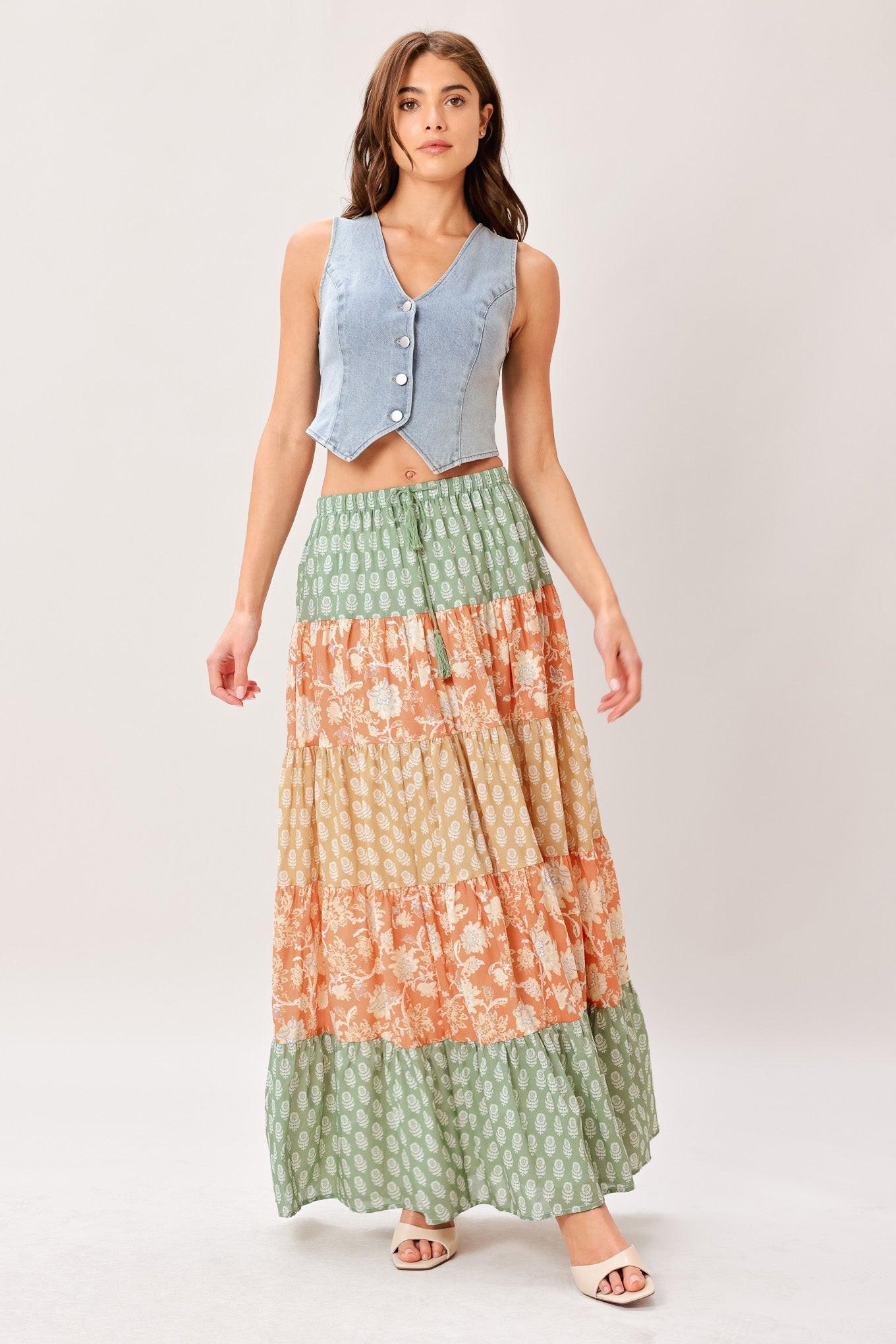 The Terrah Midi Skirt