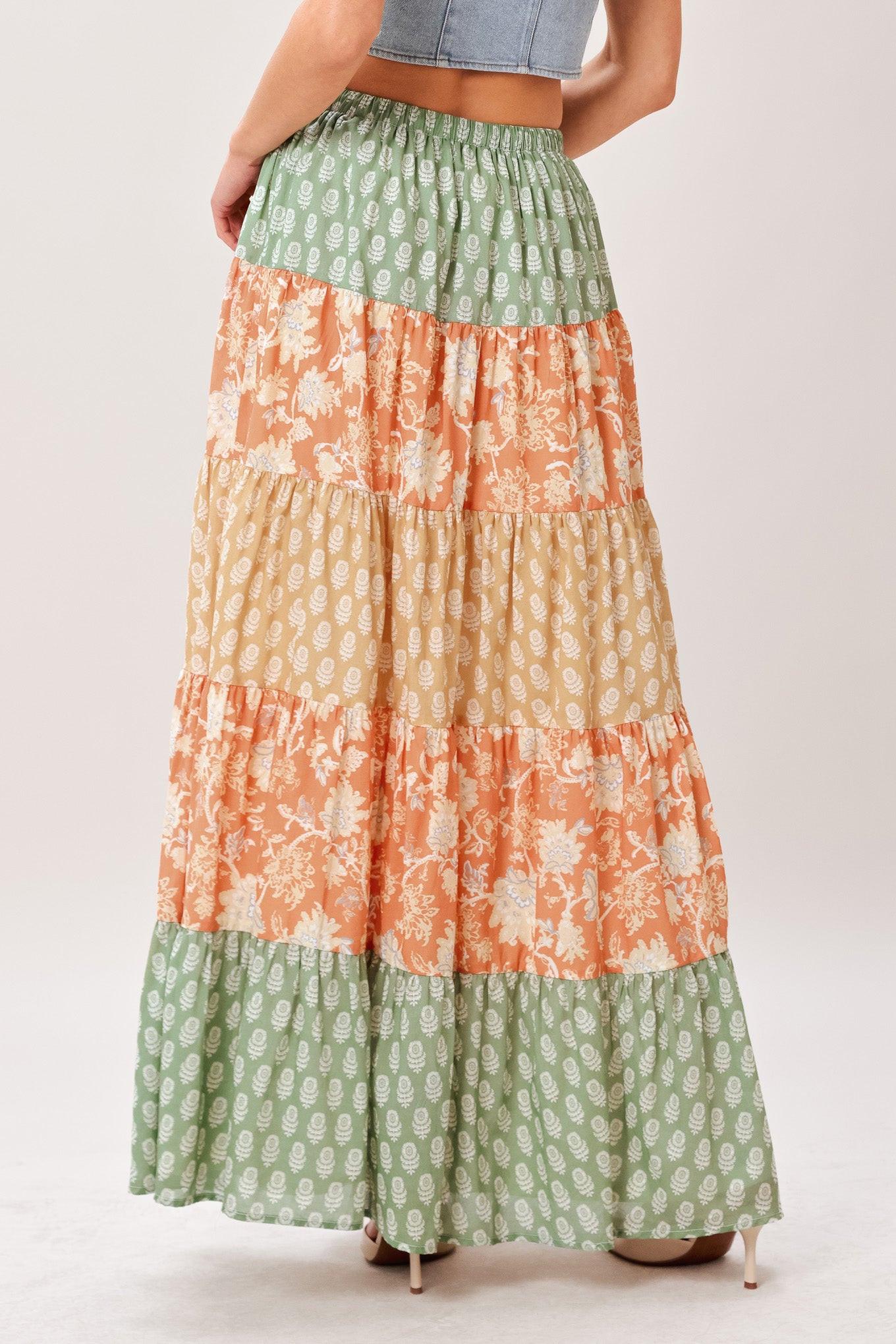 The Terrah Midi Skirt