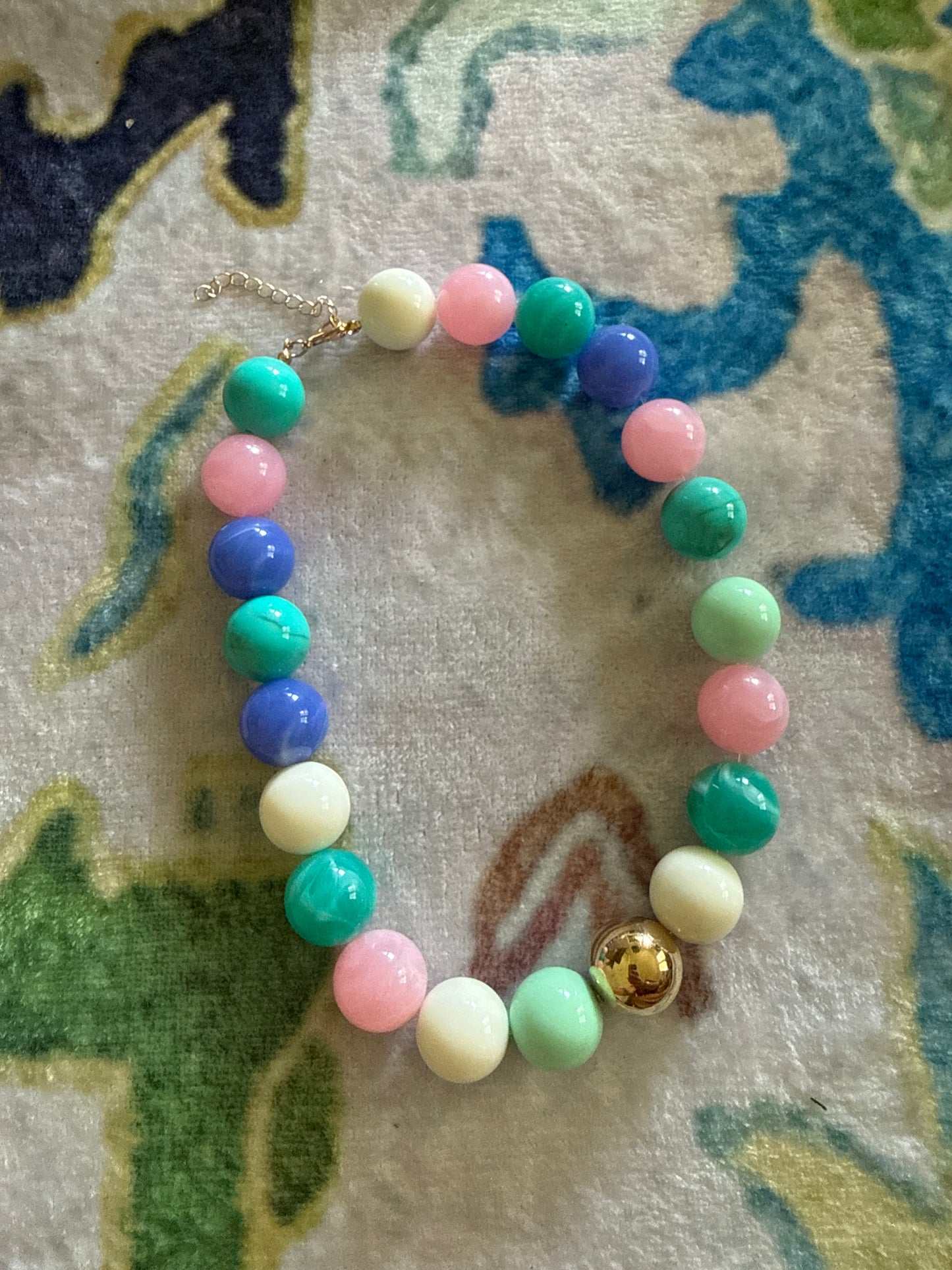 Fun Day Chunky Beaded Necklace