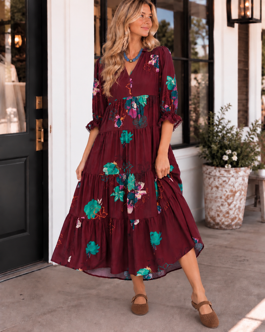 Soft Open Umgee Midi Dress