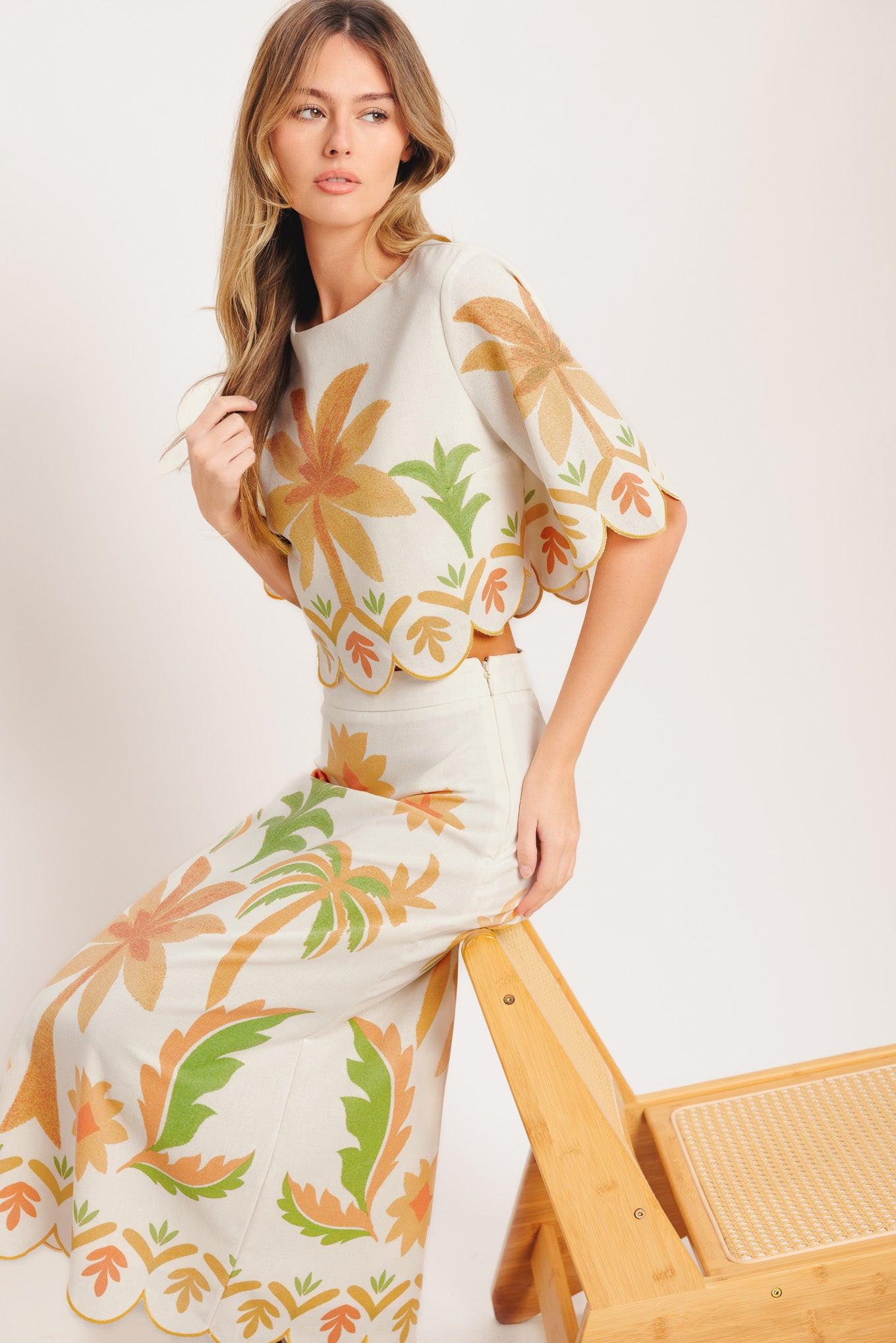 Loving Palm Life Top