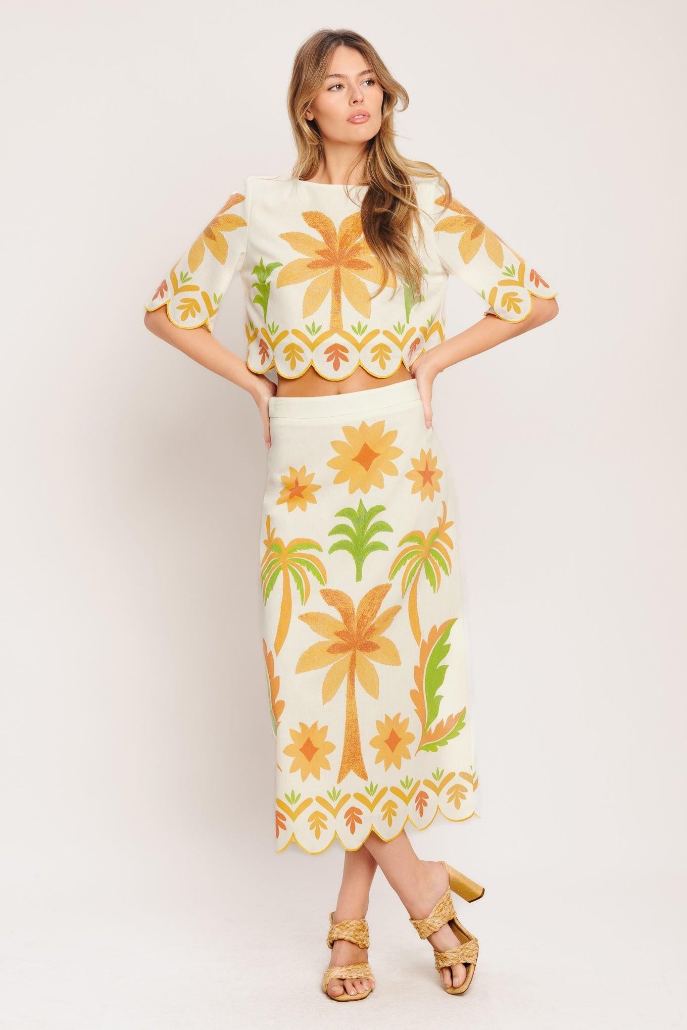 Loving Palm Life Top