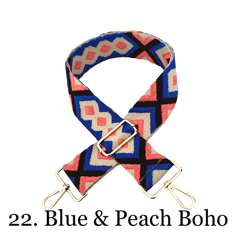 The James | Clear with Brown Trim Sling Bag - Pick Your Strap