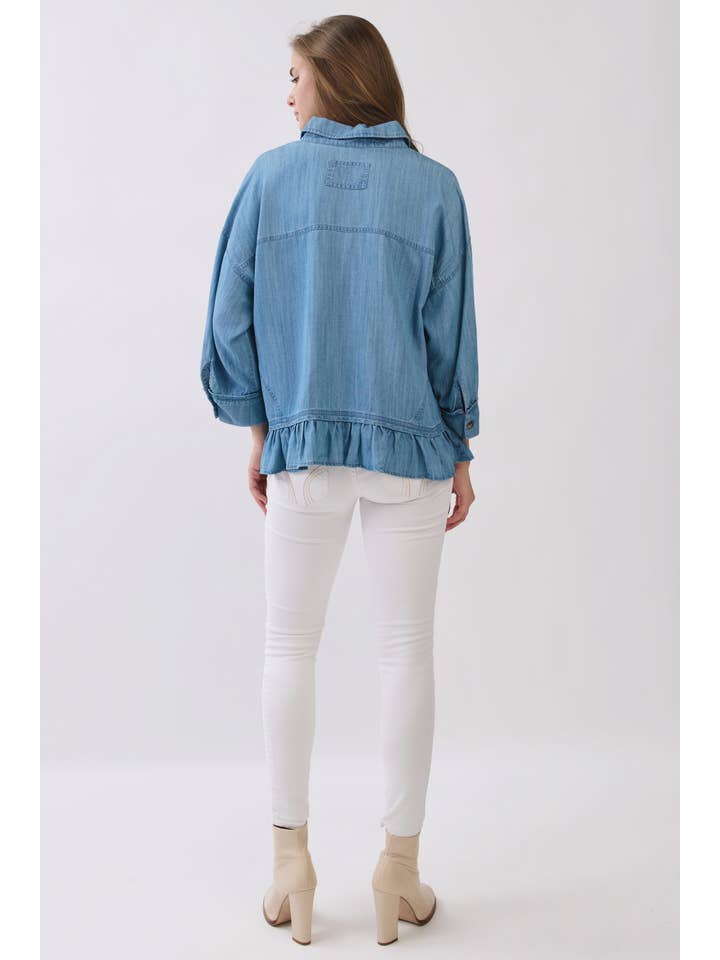 Chambray Button Down Shirt