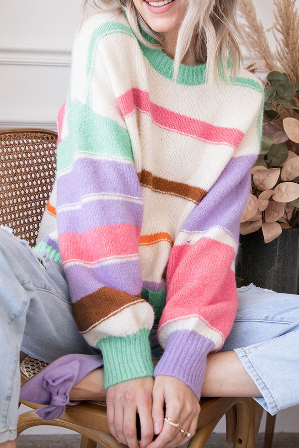 Veronica Striped Sweater